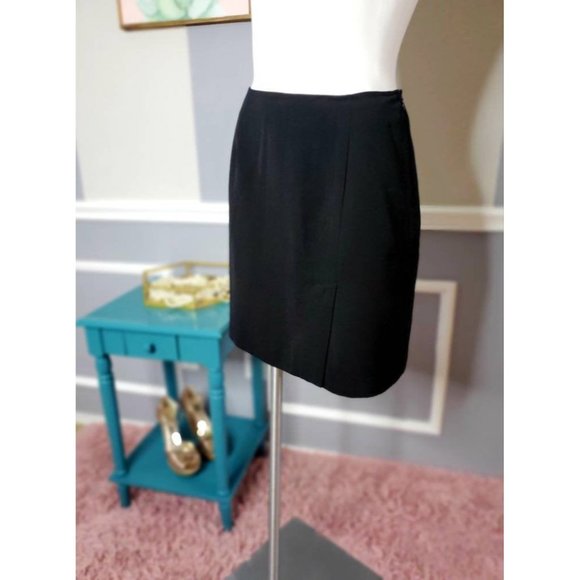 Liz Claiborne Skirt, Wool Pencil Skirt - Picture 2 of 4